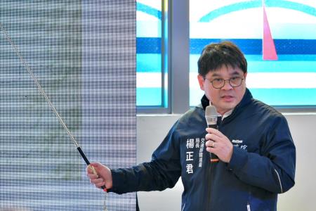 2023年12月21日行政院長陳建仁視察「台中海線鐵路雙軌化」規劃辦理情形。