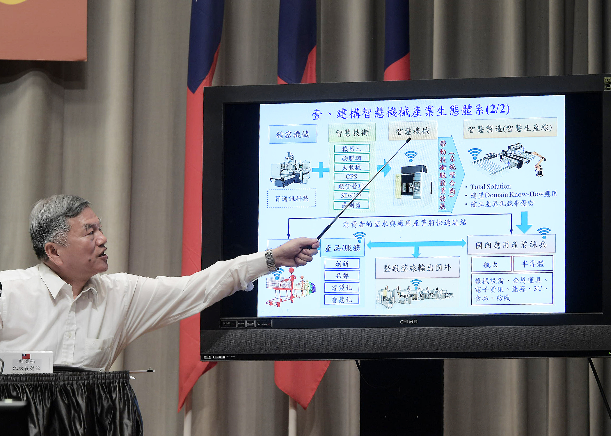 林揆：推動智慧機械產業發展 打造中臺灣為全球智慧機械之都 　共2張