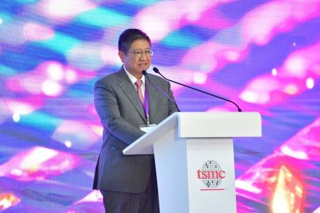 2023年7月28日行政院長陳建仁出席「台積電全球研發中心啟用典禮」。