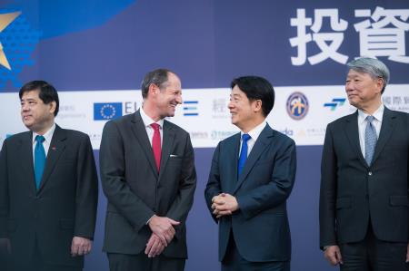 113年11月18日，賴清德總統出席「2024投資歐盟論壇開幕典禮」