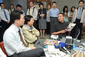 劉揆：政院通過文化創意產業發展旗艦計畫，積極推動電影及流行音樂產業 　共1張