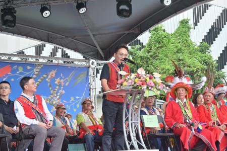 卓院長今（17）日出席「馬太鞍部落豐年祭」 馬太鞍部落照片 共5張　共13張