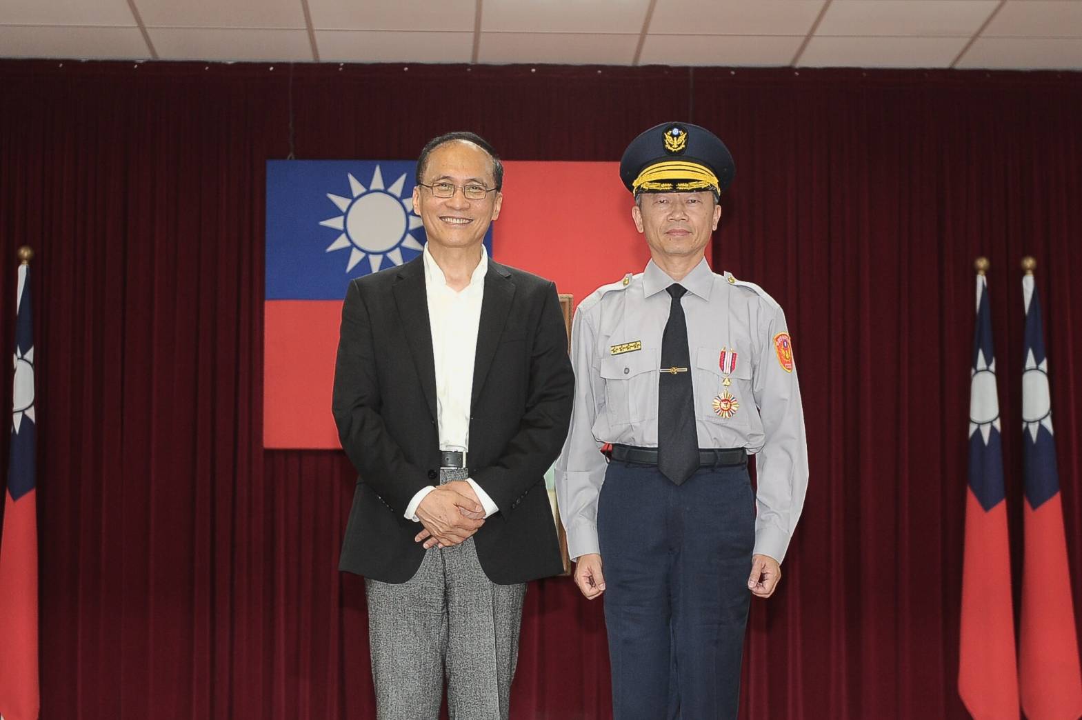 林揆感謝警察同仁辛勞 強調政府做警察後盾 塑造安全工作環境 　共4張