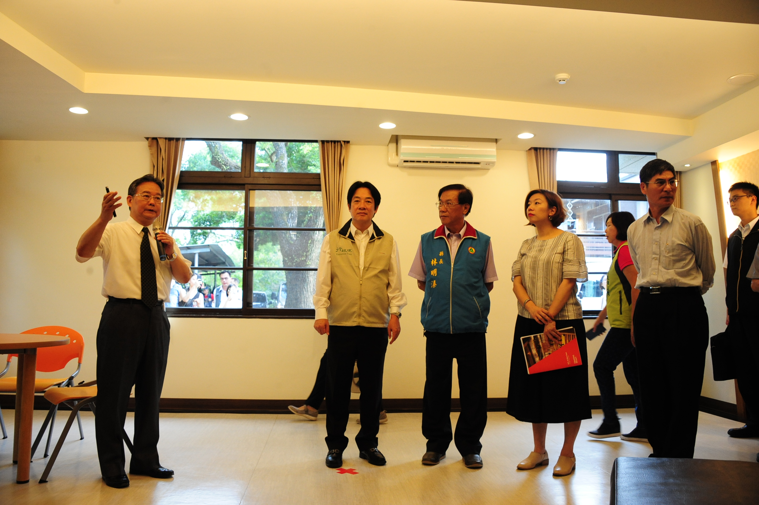 視察中興新村   賴揆：儘速提出對策解決閒置問題