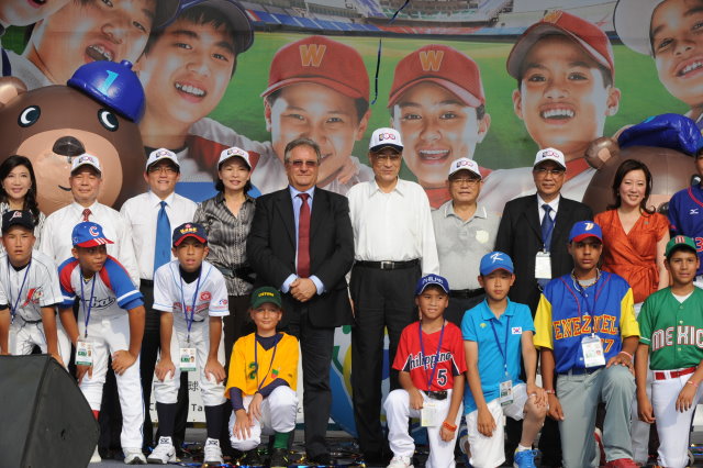 吳揆出席「2011第一屆IBAF世界少棒錦標賽」賽前記者會 　共1張
