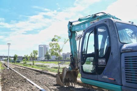 副院長視察鳳山溪都市水環境營造計畫—民安橋下游生態緩坡營造_5　共10張