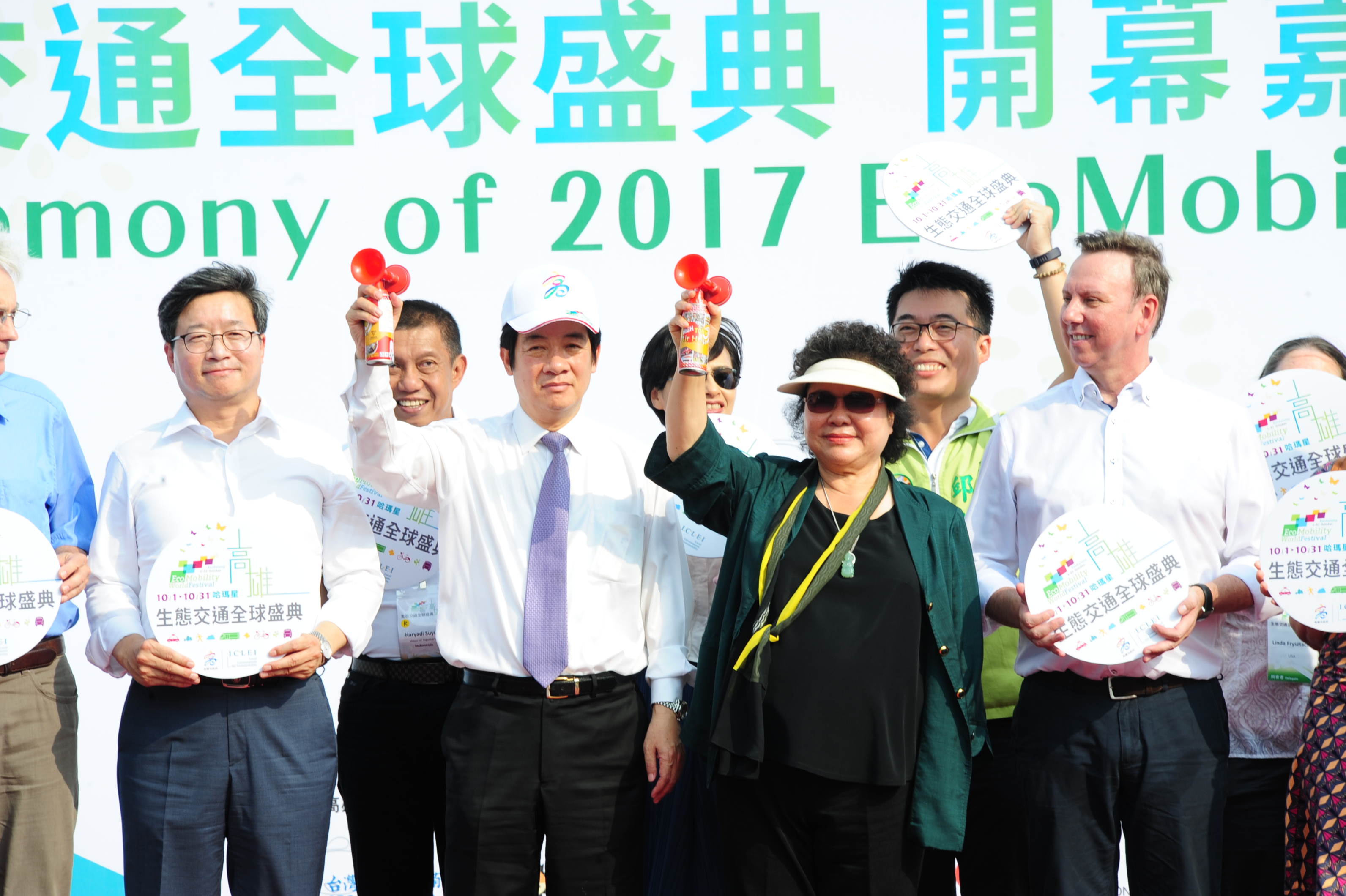 2017生態交通全球盛典高雄登場  賴揆：向國際展現台灣推動生態交通成果及決心　共6張