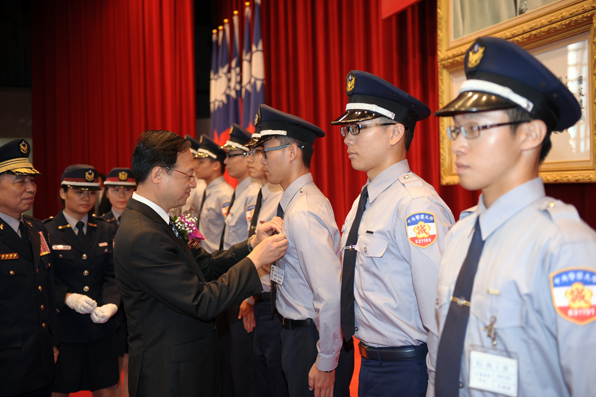 江揆出席中央警察大學校慶 期勉學生貢獻所學服務社會 　共2張