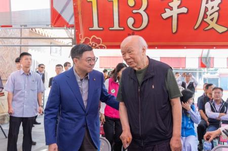 卓院長今（3）日出席「財團法人臺灣省新竹縣褒忠亭113年度秋祭大典」照片 共8張　共8張