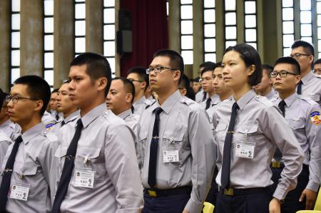 1070901賴清德院長出席中央警察大學慶祝82週年校慶暨開學典禮-3