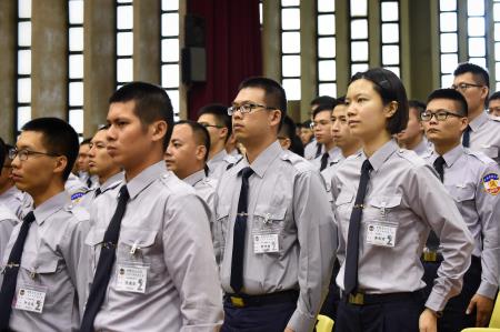 1070901賴清德院長出席中央警察大學慶祝82週年校慶暨開學典禮-3　共3張