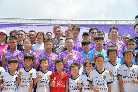 2024年8月24日探班Dream Taiwan U14足球隊加油打氣 _6_　共9張