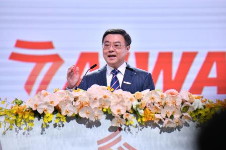 2025年9月9日行政院長卓榮泰出席運動部揭牌暨部長布達典禮 　共8張