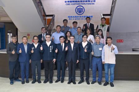 2024年9月6日行政院長卓榮泰參訪台灣國際造船股份有限公司 _4_　共7張