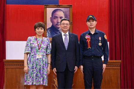 2024年6月13日行政院長卓榮泰出席113年警察節慶祝大會。　共7張