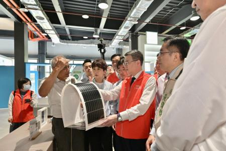 20240615行政院長卓榮泰視察「臺南沙崙智慧綠能科學城」 _7_ 　共9張