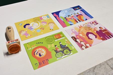 陳院長今(8)日出席「人權郵票」發行典禮照片_4 共13張