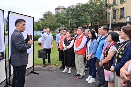 2024年5月22日行政院長卓榮泰視察國立東華大學-校舍災損及復原重建。