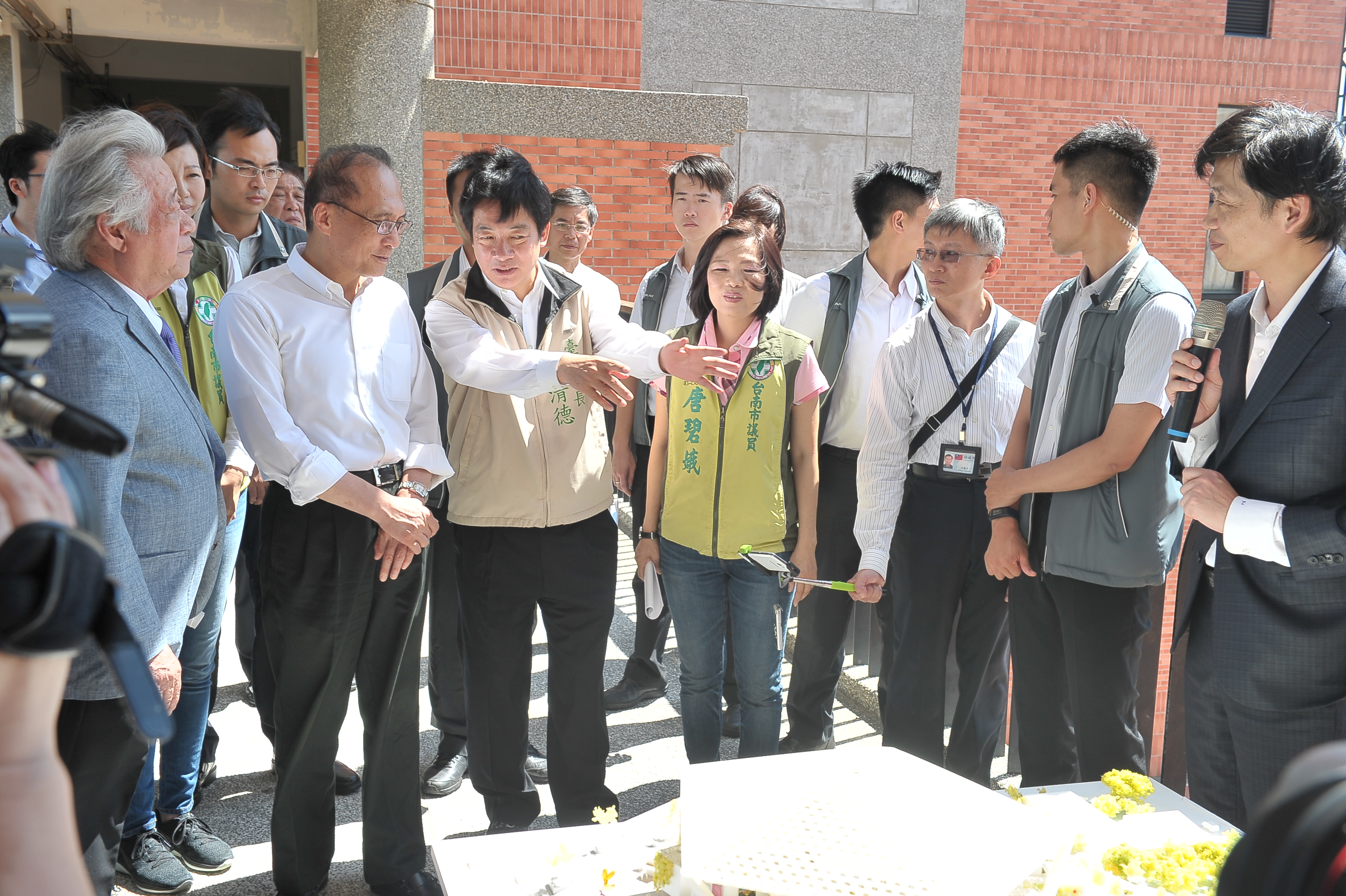 林揆期許臺南市美術館未來成為全民驕傲