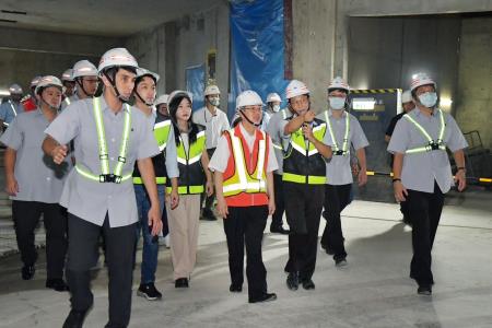 2023年8月18日行政院長陳建仁視察捷運萬大線第一期工程臺北市區範圍　共12張