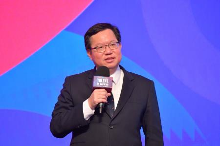 2023年3月24日行政院副院長鄭文燦出席2023 TALENT, in Taiwan 臺灣人才永續行動論壇「多元 x 平等 x 共融：人才管理新戰略」1　共5張