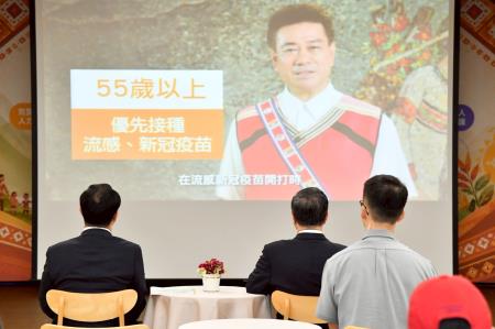 2026年6月11日行政院長卓榮泰出席「守護原住民族健康記者會」 　共6張