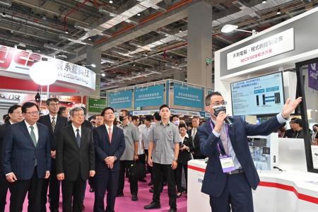 2023年9月6日行政院長陳建仁出席「SEMICON Taiwan 2023國際半導體展」開幕典禮。