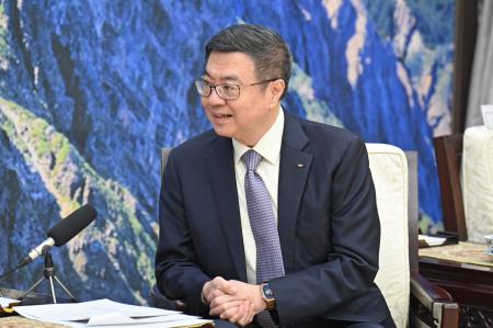 卓院長今(30)日接見日本台灣交流協會台北事務所片山和之代表一行照片 共6張　共6張