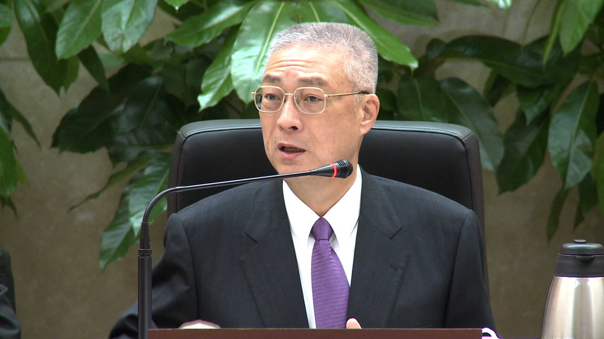 吳揆聽取莫拉克災後重建進度報告 　共1張