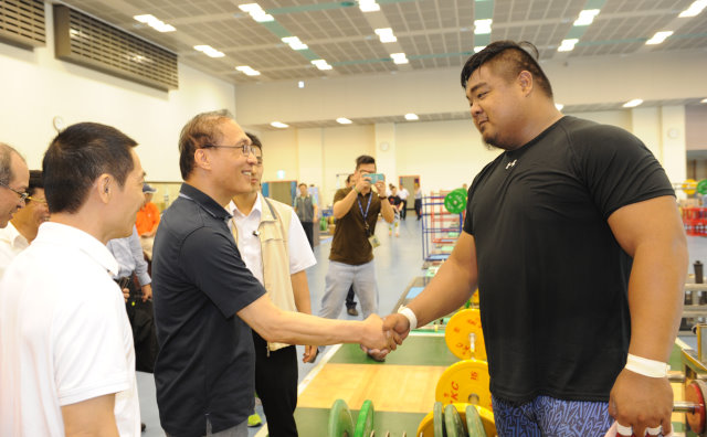林揆訪視國訓中心  為里約奧運選手加油打氣