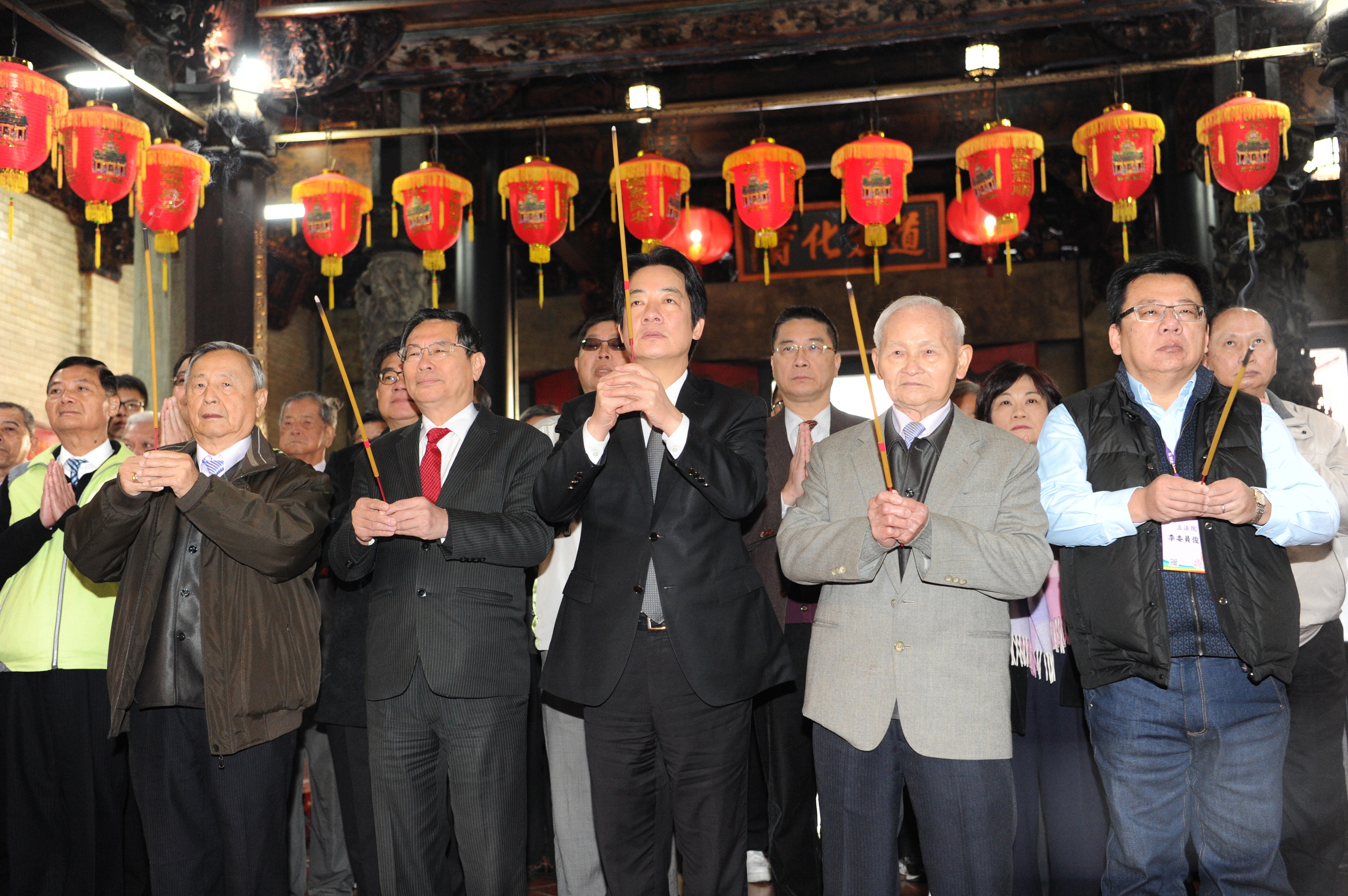 賴揆：肯定嘉義市推動長照成效 期勉發展文化資產保存 　共14張