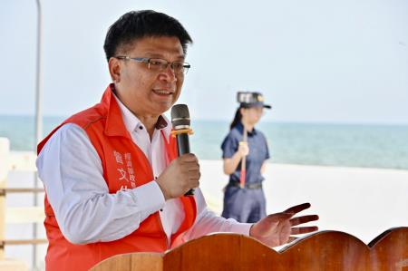 2024年5月7日行政院長陳建仁視察「苗栗離岸風場」 　共11張