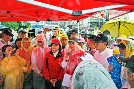視察「雲林縣大湖口溪溪水暴漲淹水情形」 　共14張