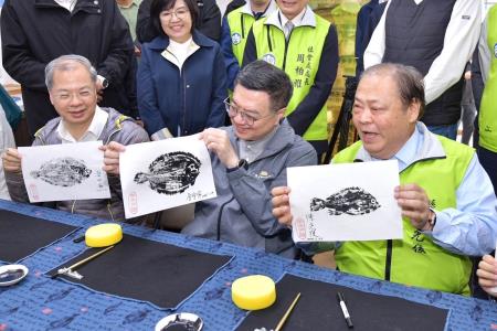 卓院長今（23）日參訪「年年有鰆地方創生」照片 共9張　共9張