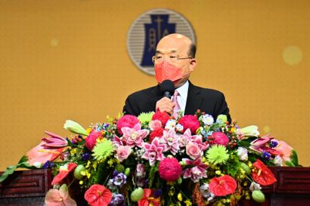 2022年7月1日行政院長蘇貞昌出席111年稅務節慶祝暨表揚大會2