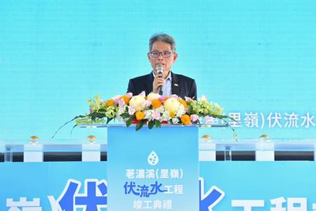 2026年10月17日行政院長卓榮泰出席荖濃溪（里嶺）伏流水工程竣工典禮 　共5張