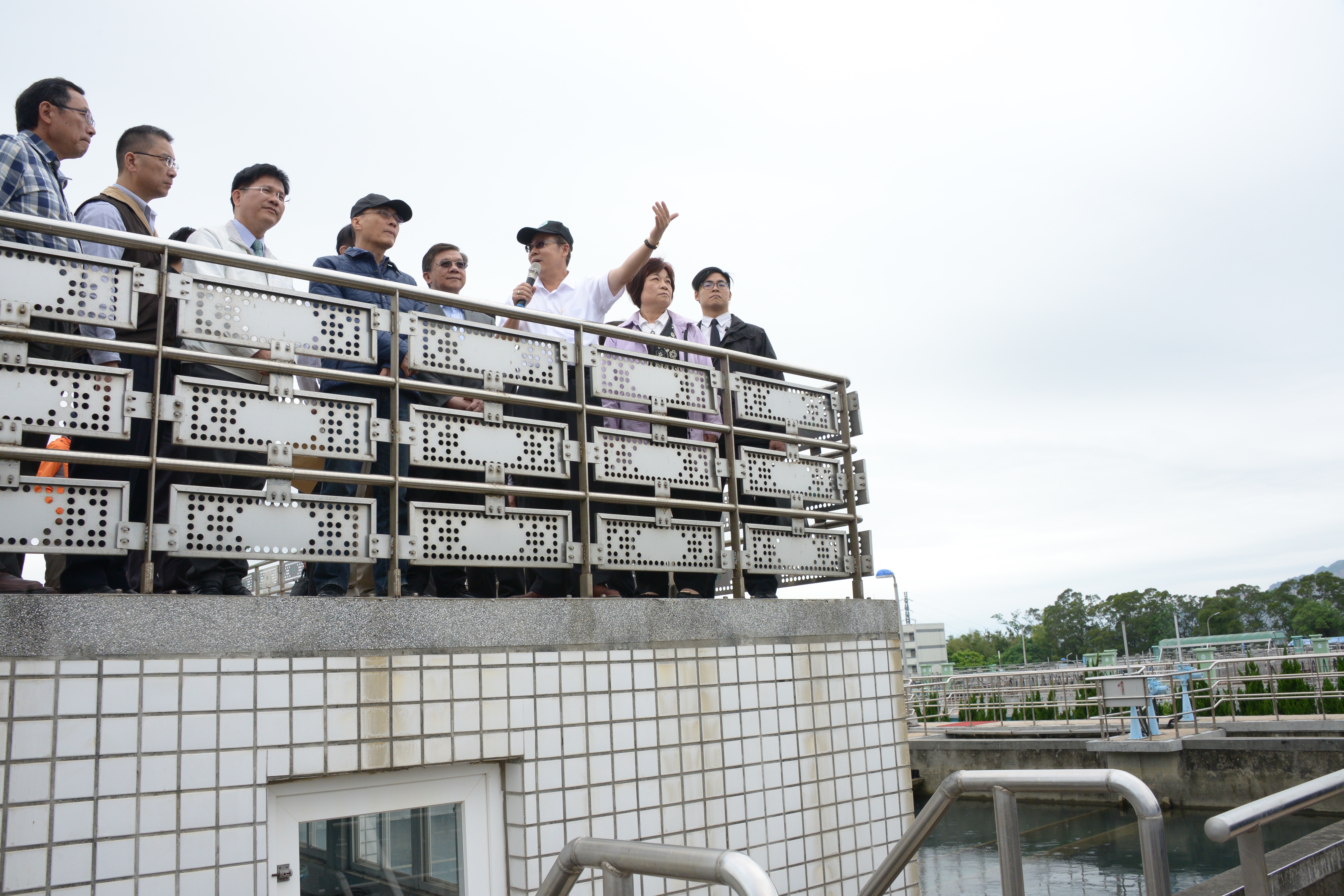 訪視前瞻基礎建設-水環境 林揆盼優化民眾生活品質