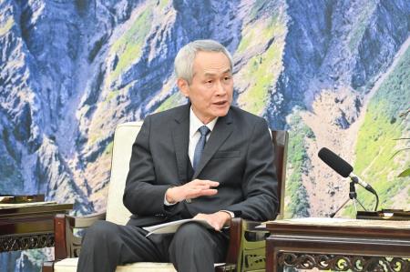 考試院周弘憲院長等一行拜會院長 　共10張