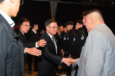 2025年1月22日行政院長卓榮泰出席「2024年第3屆世界12強棒球錦標賽冠軍紀念郵票」發行典禮　共10張