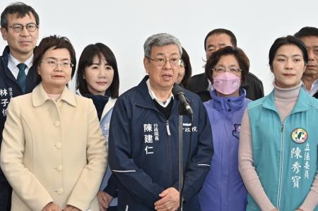 2024年3月11日行政院長陳建仁視察台61乙線(美港公路) 高架化工程10 　共10張