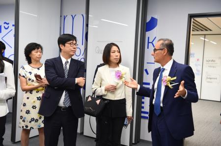 2019年9月10日行政院副院長陳其邁出席IBM客戶中心開幕記者會4 　共4張