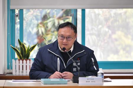 2025年2月14日行政院長卓榮泰聽取台中新光三越百貨氣爆事故救復情形　共6張