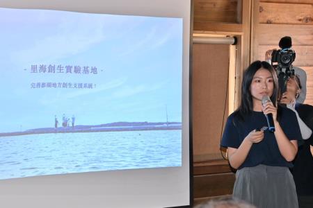 2023年6月30日行政院長陳建仁參訪澎湖地方創生離島出走工作室2