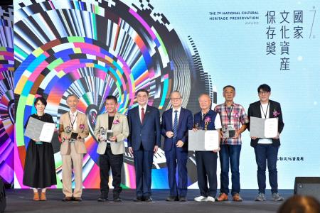 2026年9月30日行政院長卓榮泰出席第7屆國家文化資產保存獎頒獎典禮 　共9張