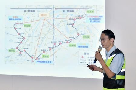2023年8月18日行政院長陳建仁視察捷運萬大線第一期工程臺北市區範圍　共12張
