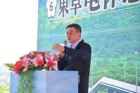 2024年7月13日行政院長卓榮泰出席「國道6號東草屯休息站新建工程」
