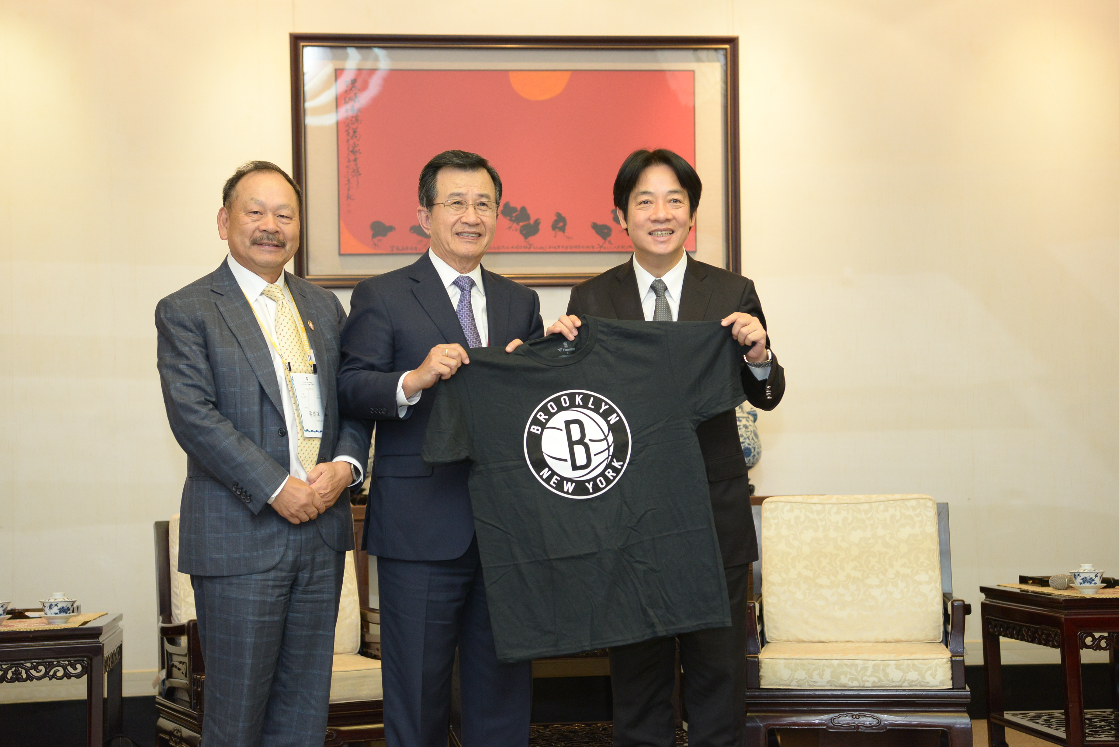賴揆接見北美洲台灣商會聯合總會一行　籲加入投資行列　讓台灣愈來愈好　共5張