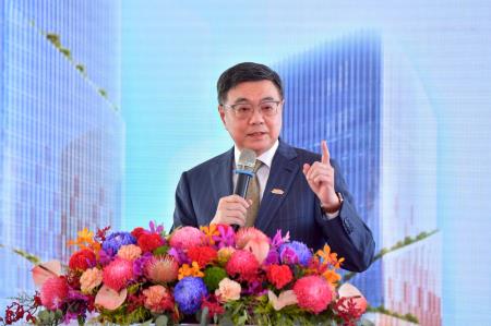 2026年7月9日行政院院長卓榮泰出席經濟部新建辦公廳舍統包工程動土典禮 　共6張