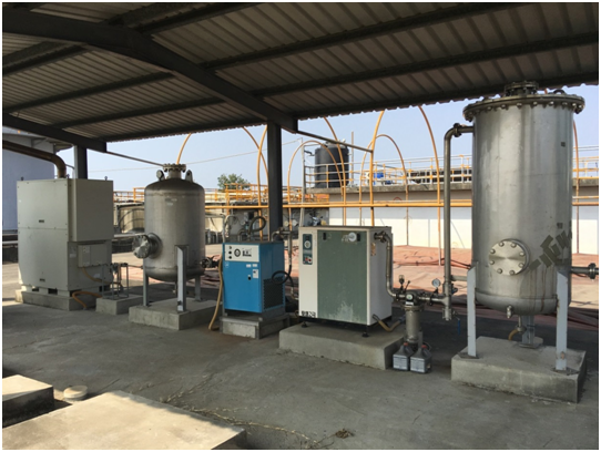 圖1 沼氣發電設備 圖1 沼氣發電設備