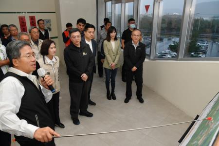 2024年11月9日行政院長卓榮泰視察國5銜接蘇花改公路計畫　共8張